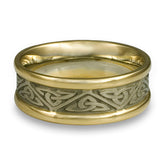 Yellow Borders White Center